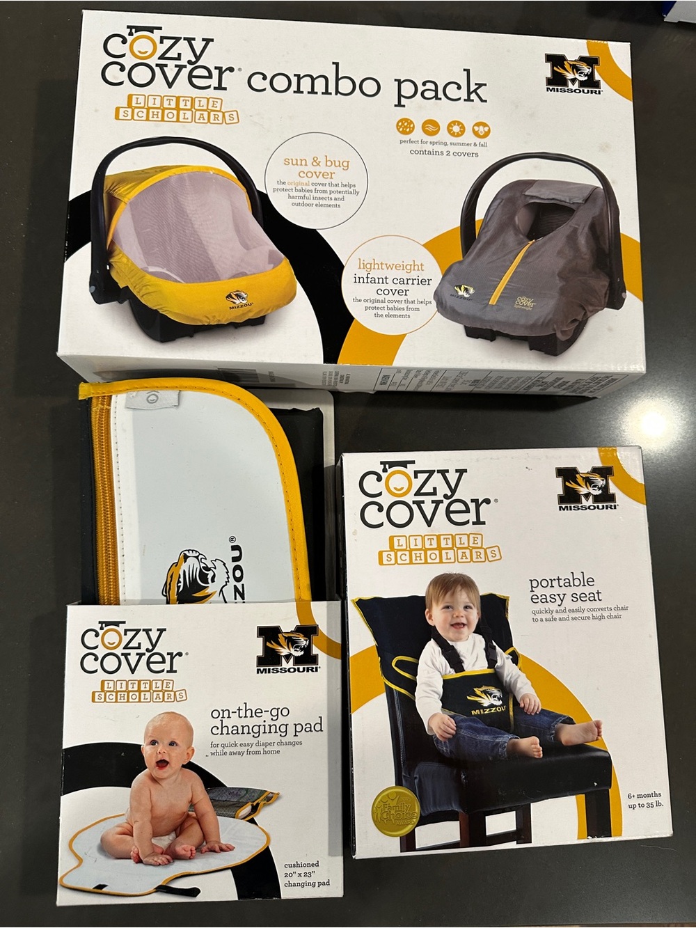 Cozy Cover carrier cozy cover Scholars Kids changing pad, easy seat Set